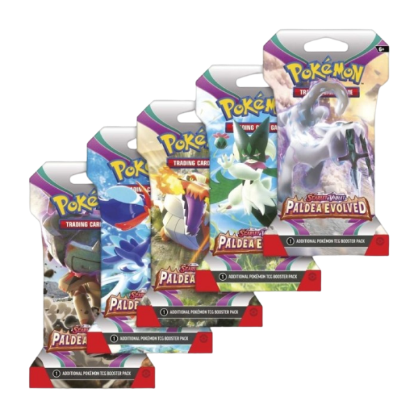 Pokémon TCG: Scarlet & Violet Paldea Evolved SV02 Sleeved Blister
