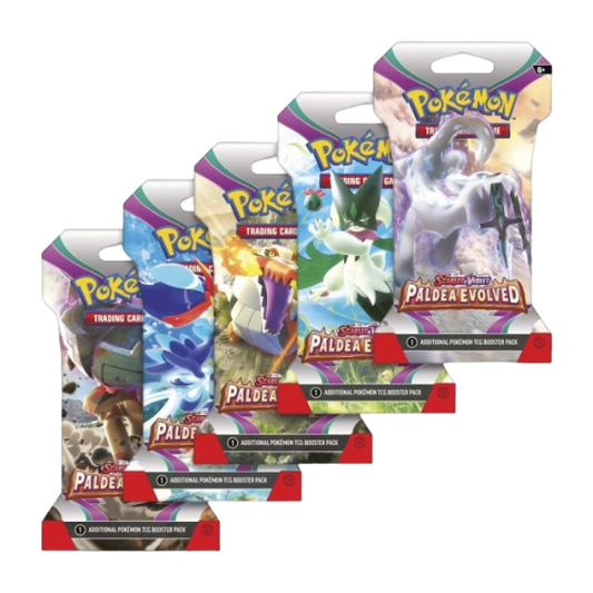 Pokémon TCG: Scarlet & Violet Paldea Evolved SV02 Sleeved Blister
