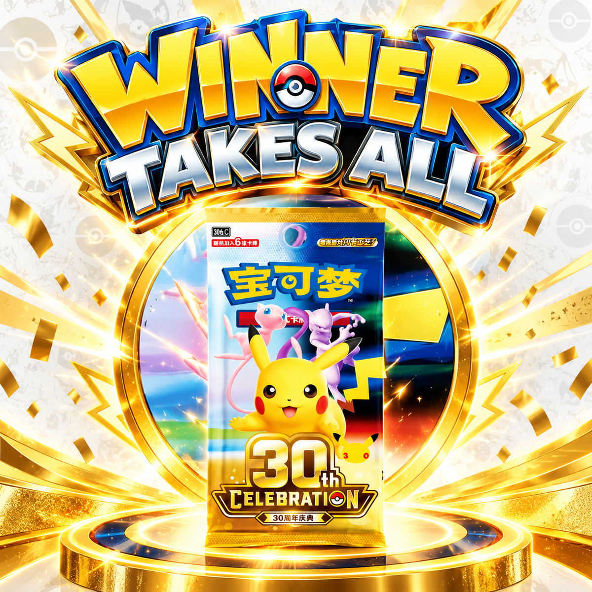 Chinese 30th anniversary Winner takes ALL!
