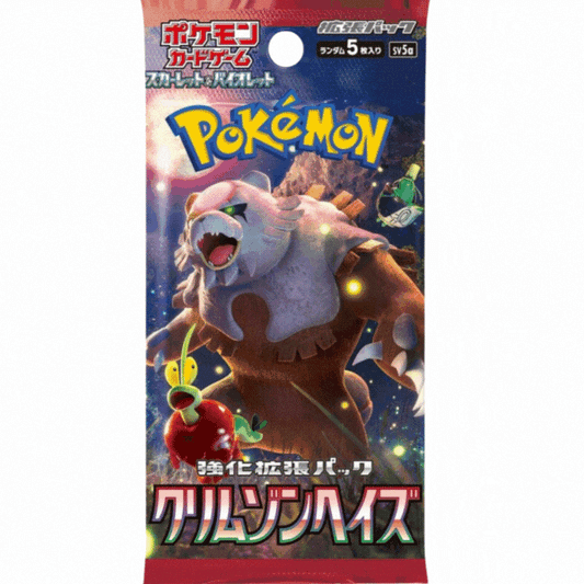 Pokémon TCG : Crimson Haze SV5A japanese booster pack