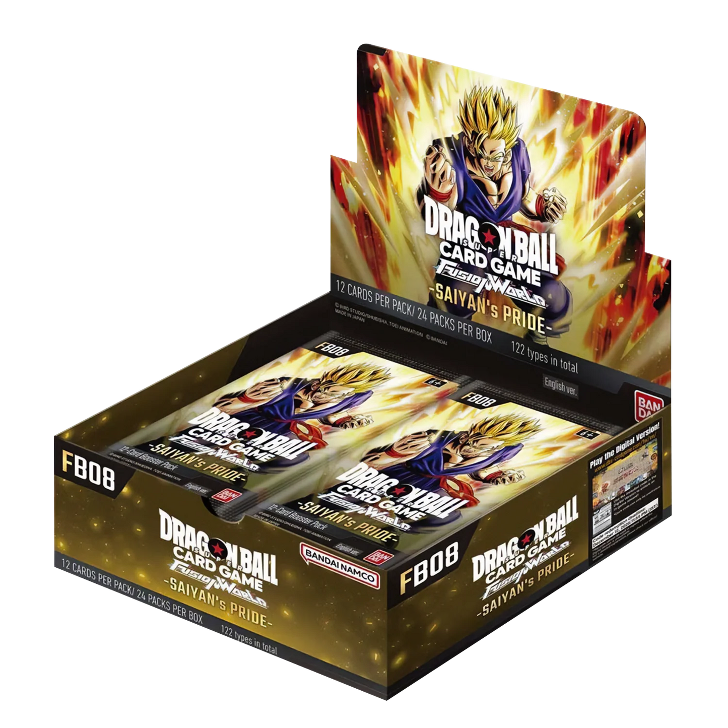 Dragon ball Super FB08 Saiyans Pride booster pack