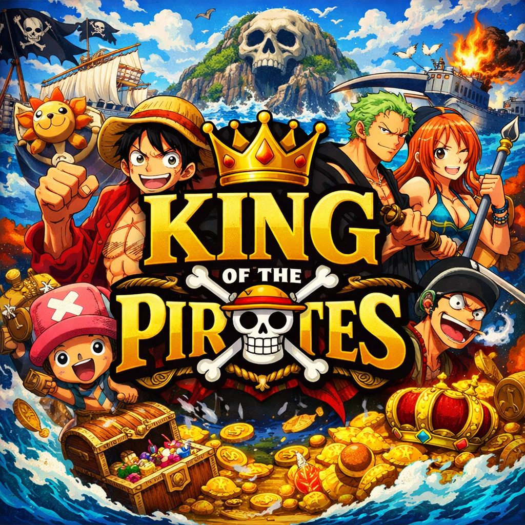 king of the Pirates One piece Japanese OP15