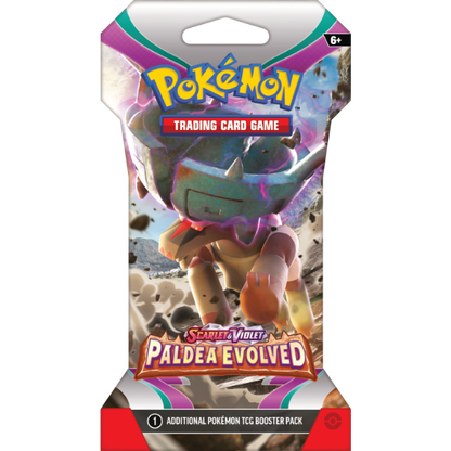 Pokémon TCG: Scarlet & Violet Paldea Evolved SV02 Sleeved Blister