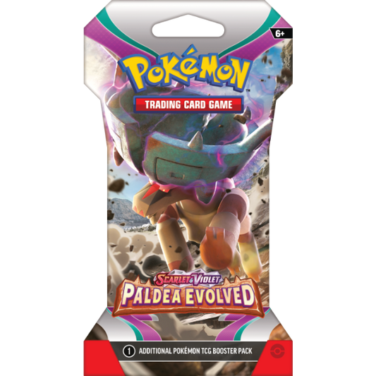 Pokémon TCG: Scarlet & Violet Paldea Evolved SV02 Sleeved Blister