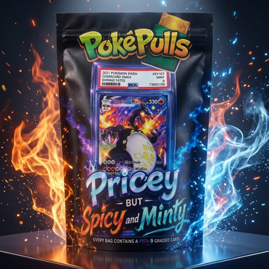 PokePulls Spicy and Minty - PSA 9 Mystery Bag
