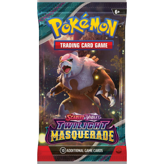 Pokémon TCG: Scarlet & Violet Twilight Masquerade SV06 booster pack!