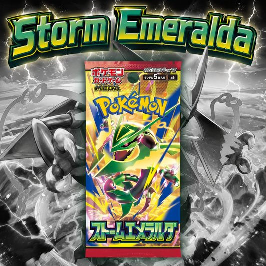 Pokémon TCG: MEGA Storm Emeralda Booster Pack (Japanese)